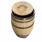 Wijnvat / Regenton 225 liter kastanjehout