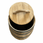 Wijnvat / Regenton 110 liter kastanjehout