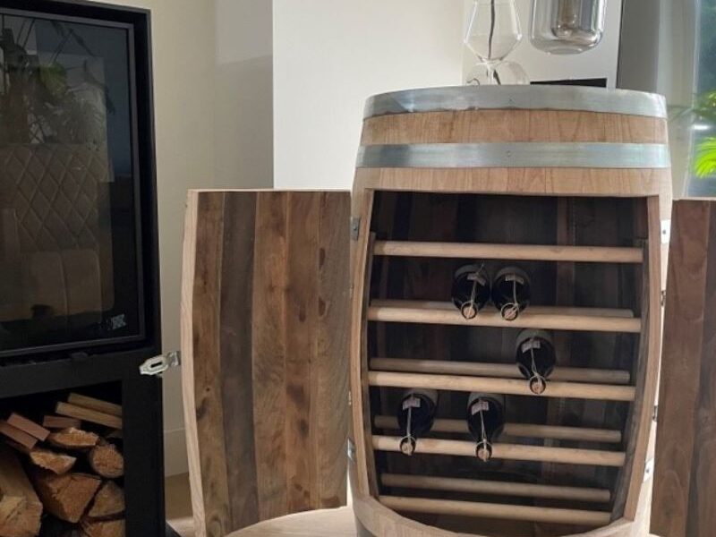 Drank kast Chablis wijnvat 225 liter