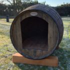 Hondenhok 450 liter (gebruikt) eikenhout