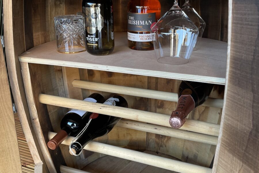 Drank kast Chablis wijnvat 225 liter