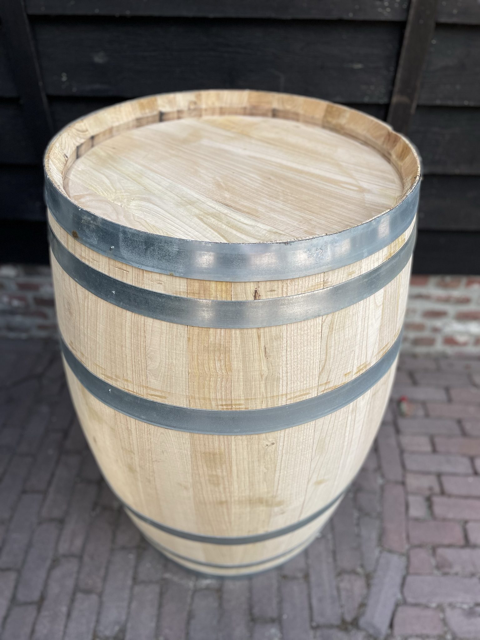 Wijnvat / Regenton 225 liter kastanjehout