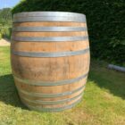 Dompelbad 450 liter (gebruikt) eikenhout wijnvat