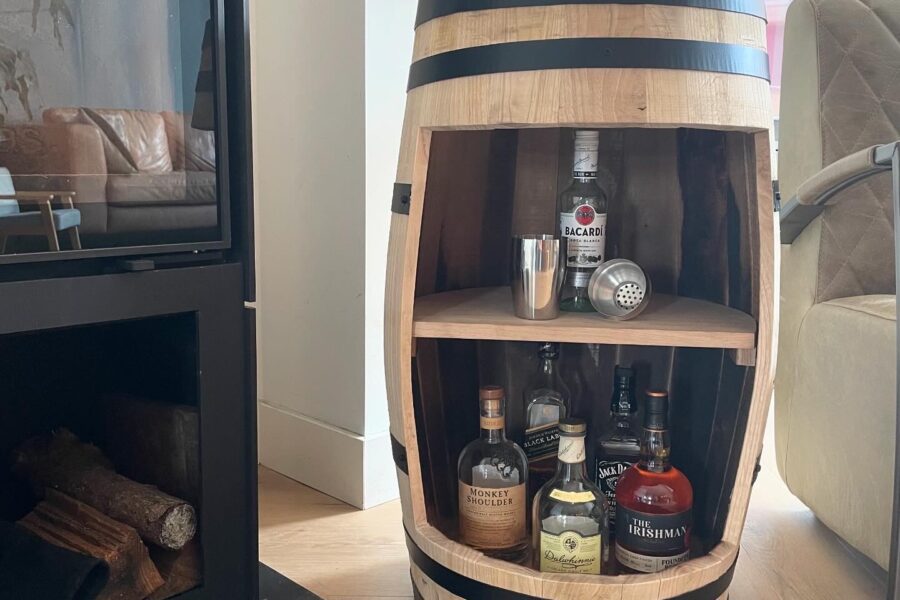 Wijnrek Sauvignon Blanc – 110 liter Wijnvat – Ruimte voor 18 flessen