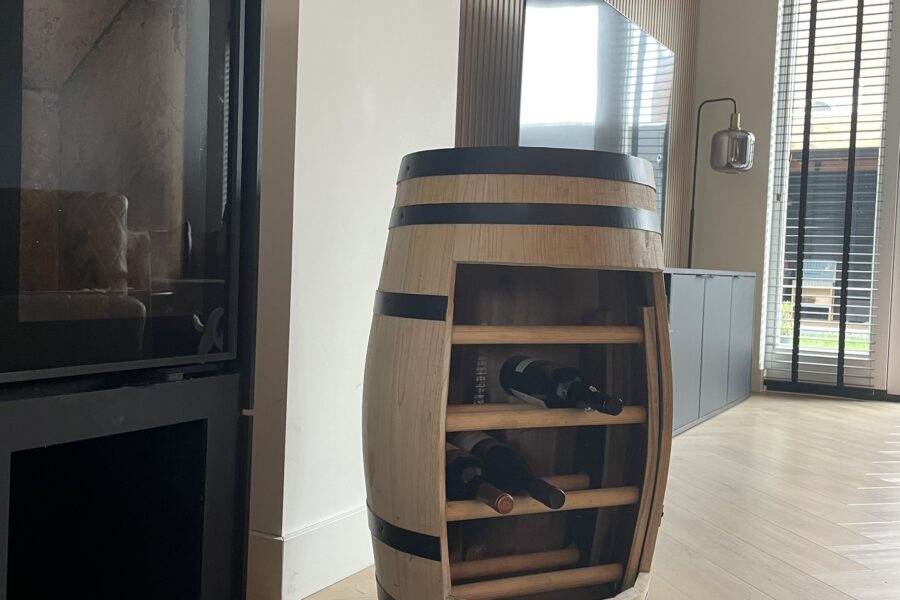 Wijnrek Sauvignon Blanc – 110 liter Wijnvat – Ruimte voor 18 flessen