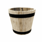 Plantenbak 25 liter kastanjehout