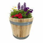 Plantenbak 25 liter kastanjehout