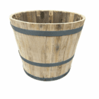 Plantenbak 150 liter kastanjehout