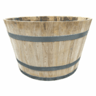 Plantenbak 300 liter kastanjehout