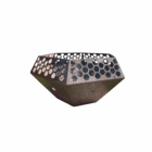 Hexagon Vuurschaal Cortenstaal - Small