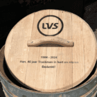 Eiken wijnvat met Logo