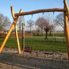 Robinia Schommel X-model - EN 1176 gekeurd voor openbaar gebruik