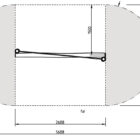 Robinia Loopbalk met touw - EN 1176 gekeurd voor openbaar gebruik